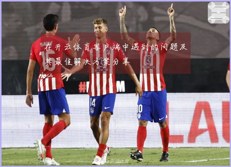 在开云体育客户端中遇到的问题及其最佳解决方案分享